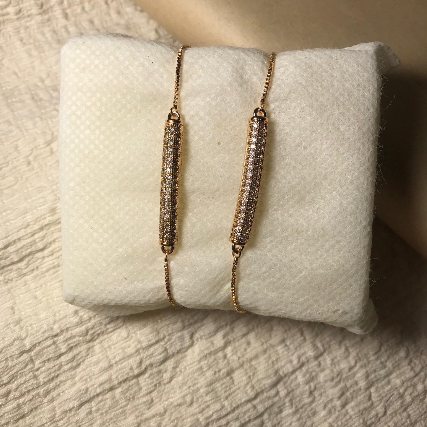 Golden Glow - Crystal Elegance Bracelet ✨